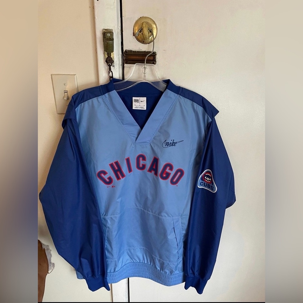 Chicago Cubs Nike men’s MLB Dugout windbreaker jacket M